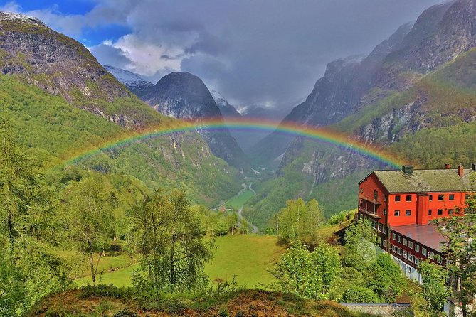 PRIVATE GUIDED TOUR: World Heritage Fjord Landscape – Viking Special – from Flåm - Njardarheimr makes the Viking theme hands-on