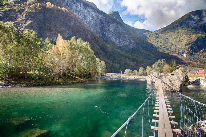 Private tour to Sognefjord and Flåm from Bergen, 24 hr refundable - Stegastein: a high view of Aurlandsfjord