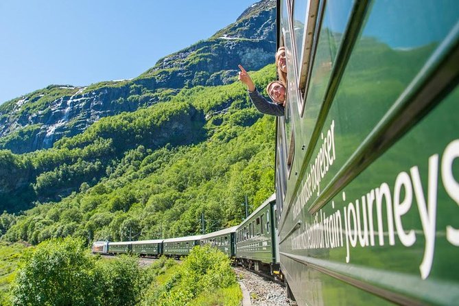 Private tour - Viking Village, Nærøyfjord Cruise & Flåm Railway - Stalheim brings mountain views and waterfall country