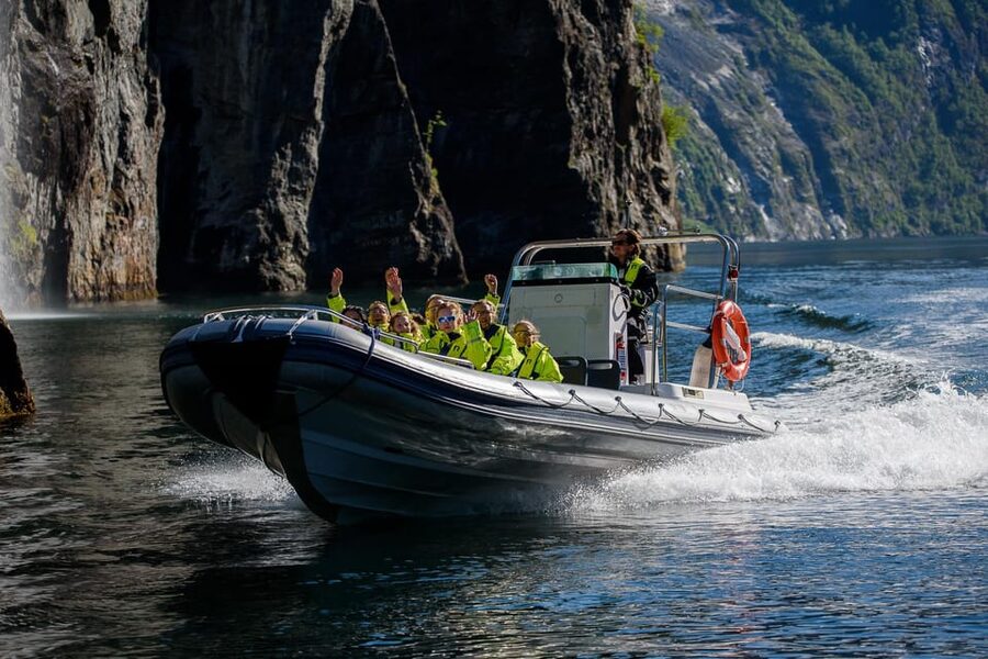 RIB Geiranger - Fjordsafari - The RIB Ride and What the Speed Adds