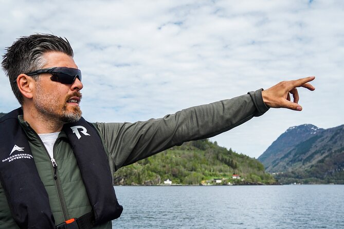 Scenic RIB adventure to Hardangerfjord & Fyksesund from Øystese - Speed, safety gear, and comfort on the water