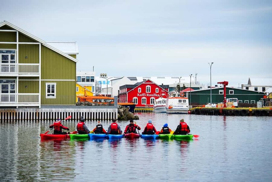 Siglufjörður / Siglufjordur: Guided kayak tour. - Paddling Past Siglufjörður’s Working Past