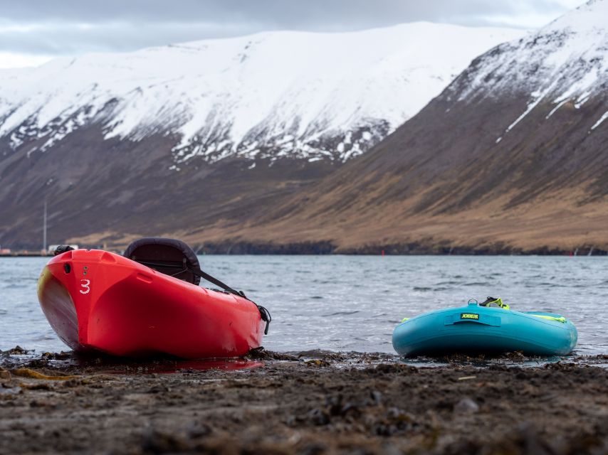 Siglufjörður / Siglufjordur: Guided kayak tour. - The First Lesson: Steering, Balance, and Rescue