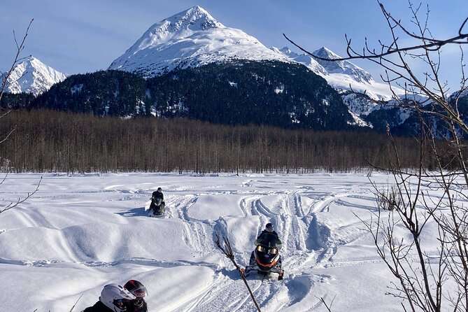 Snowmobile and Snowshoe Dual Adventure in Kenai Fjords NP - Starting in Seward with a small group