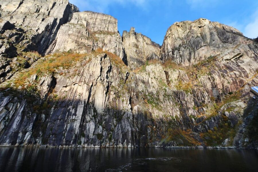 Stavanger: Fjord Cruise to Lysefjord and Pulpit Rock - Preikestolen from below