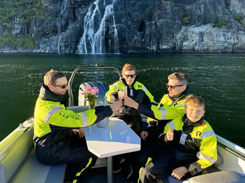 Stavanger: Guided Lysefjord Cruise to Pulpit Rock - Fantahala and Vagabond’s Cave