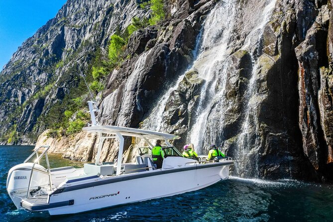 Stavanger: Guided Lysefjord Safari on Speedboat - Key points to know before booking