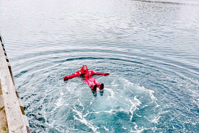 Tromso Arctic Fjord Floating - Who will enjoy this most